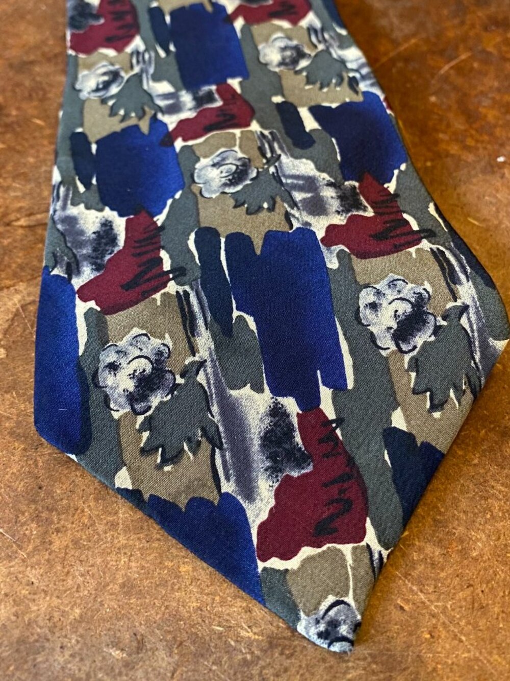 Vintage Paul Newman 100% Silk Tie Christopher Reeve Collection Made in USA